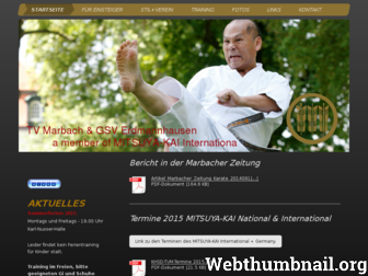 karate-in-marbach.de website preview