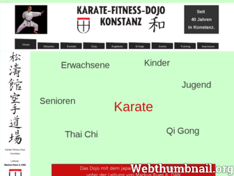 karate-fitness-dojo-konstanz.de website preview