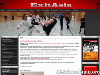 exitasia.de website preview