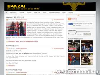 banzai-ulm.de website preview