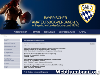 boxen-babv.de website preview
