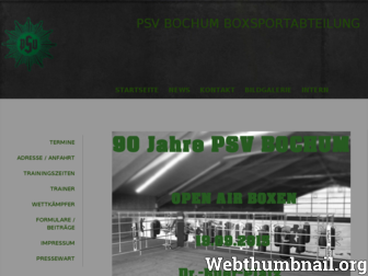 psv-bochum-boxen.de website preview