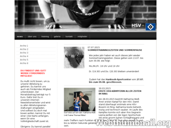 hsvboxen.de website preview