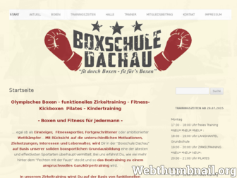 boxen-dachau.de website preview