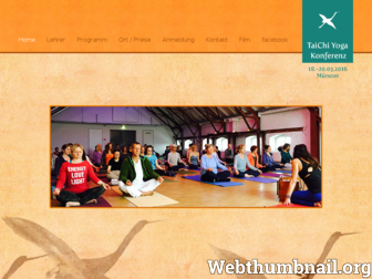 taichi-yoga-konferenz.de website preview