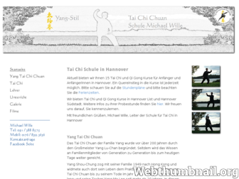 taichichuan-hannover.de website preview