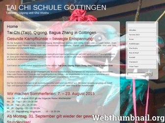 tai-chi-schule-goettingen.de website preview