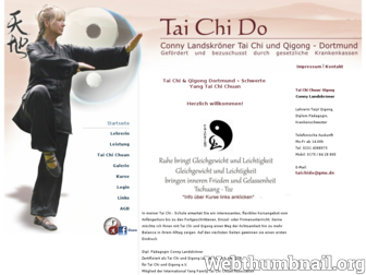 taichido-web.de website preview