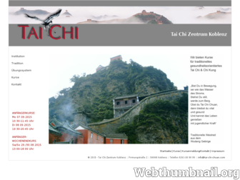tai-chi-chuan.com website preview