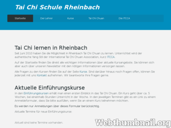 taichi-rheinbach.de website preview