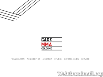 cage-fma.de website preview