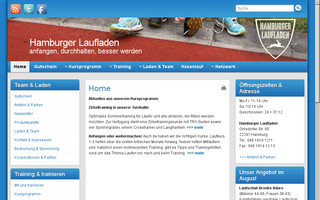 hamburger-laufladen.de website preview