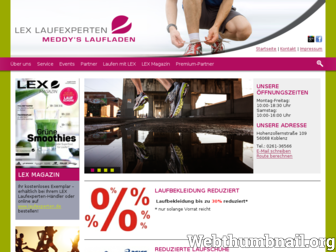 laufexperten-koblenz.de website preview