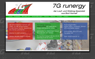 7g-runergy.de website preview