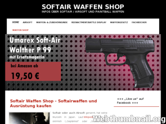 softair-waffen-shop.eu website preview