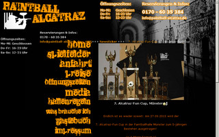 paintball-alcatraz.de website preview