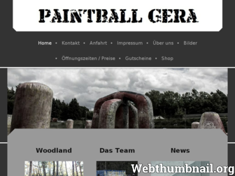 gera-paintball.de website preview