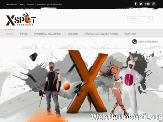 xspot-bottrop.de website preview