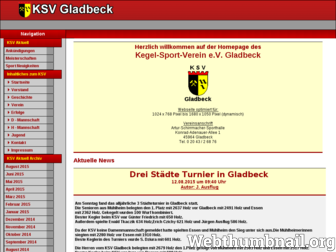 ksv-gladbeck.de website preview