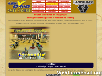 waldkirch.magic-x-bowling.de website preview