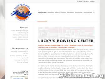 luckys-sylt.de website preview