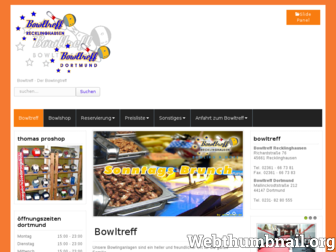 bowltreff.de website preview