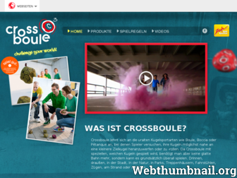 cross-boule.com website preview