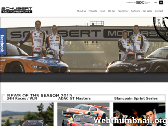 schubert-motorsport.com website preview
