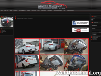 friedrich-motorsport.de website preview