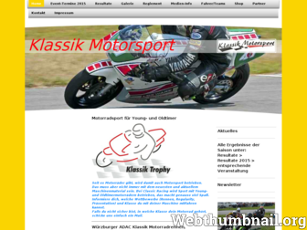 klassik-motorsport.com website preview