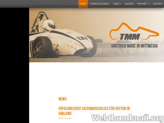tm-motorsport.net website preview
