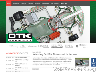 ksm-motorsport.de website preview