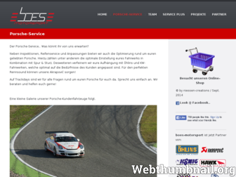 boes-motorsport.de website preview
