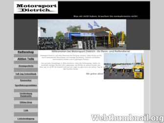 motorsport-dietrich.de website preview