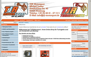 tjr-motorsport.de website preview