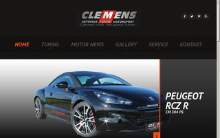 clemens-motorsport.de website preview
