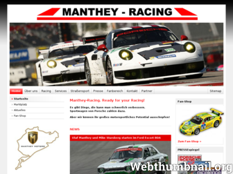 manthey-racing.de website preview