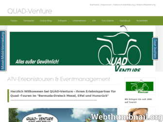 quad-venture.de website preview