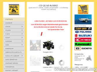 quadundbike.de website preview