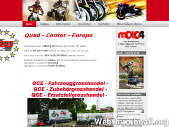 quad-center-europe.com website preview