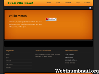 quad-fun-harz.de website preview