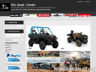 quad-center.org website preview