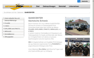 quadcenter-pirna.de website preview