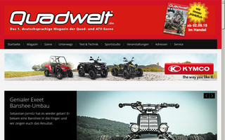 quadwelt.de website preview
