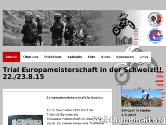 trial-illgraben.ch website preview