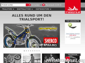 trialstore.at website preview
