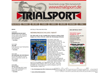 trialsport.de website preview