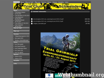 trialclubschwenden.ch website preview