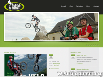 trialclubchablais.ch website preview