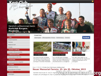 kart-club-kerpen.de website preview